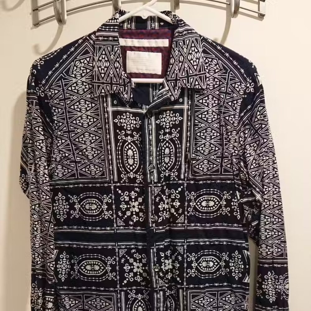 White Mountaineering - Bandana Shirt